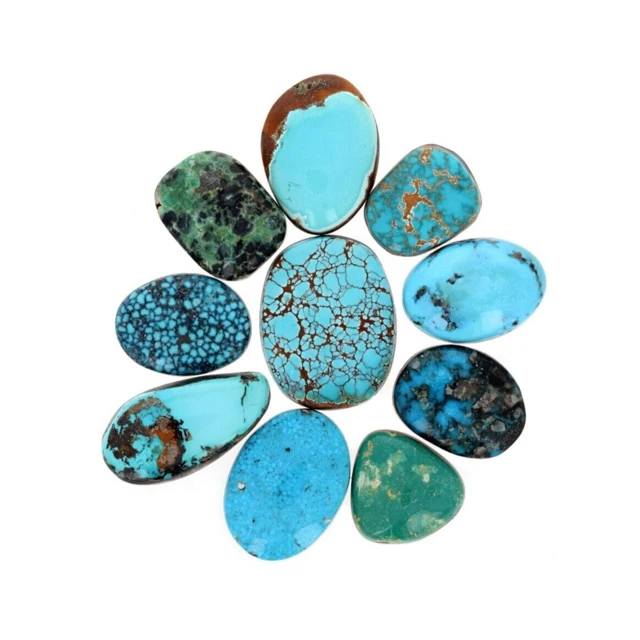 Новый оригинальный бестселлер бирюзовый цвет 4 мм Круглый высококачественный драгоценный камень оптовая продажа готовый запас цена