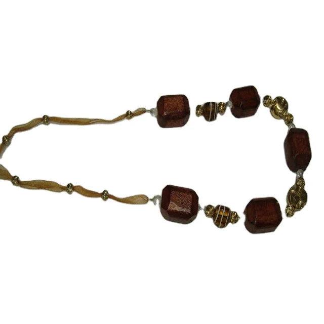 New Personality Fashion Jewelry wholesale Colorful Necklace Rectangle Pendant Necklace Stainless Steel