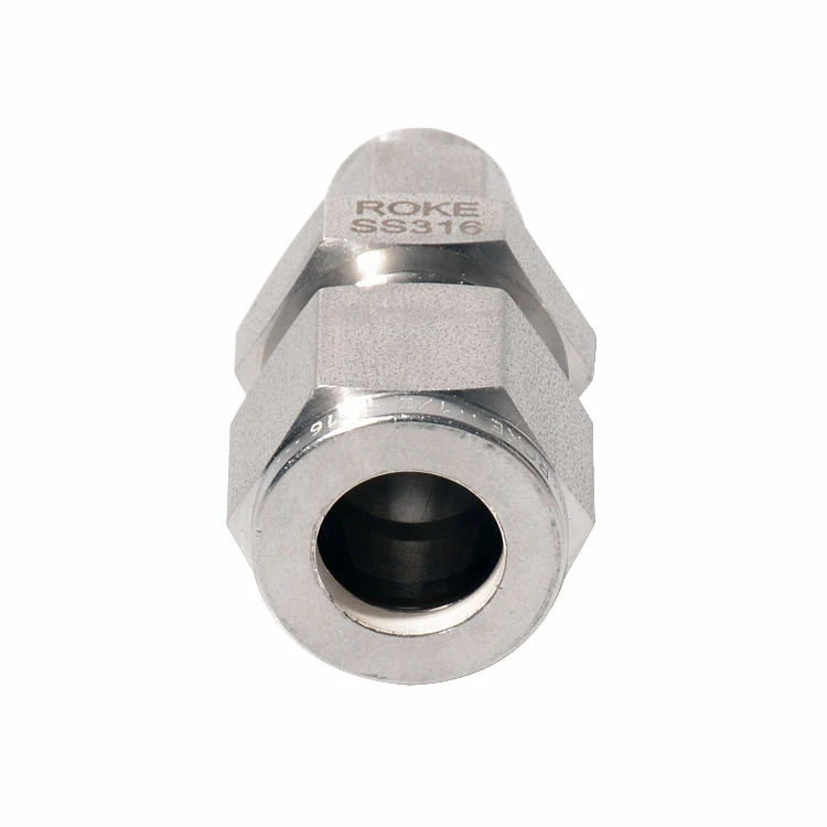 Inconel Compression Tube Fittings Super Duplex 2507 / Titanium / Inconel / Monel / Hastelloy Double Ferr