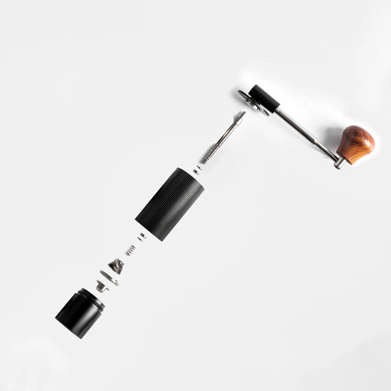 Новое поступление Компактная ручная мельница для эспрессо Портативная Складная кофемолка