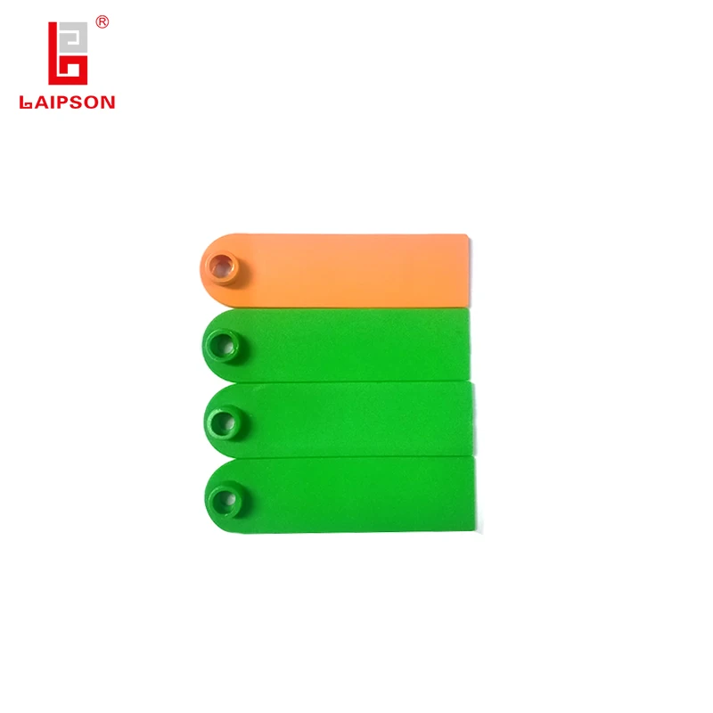 LAIPSON 860- 960 MHz UHF long range distance rfid bar code animal plastic cattle cow eartag ear tag for cattle cow