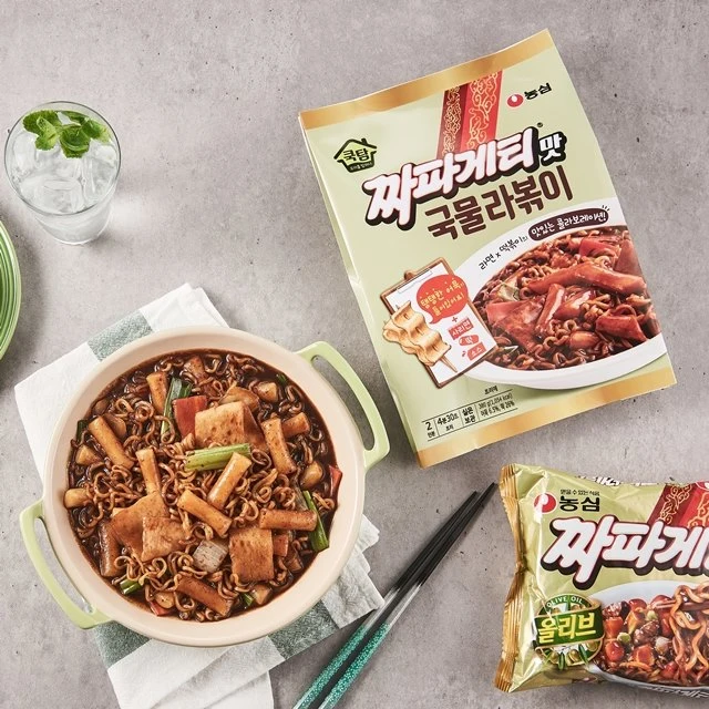 Nongshim Cooktam Jjajang Rapokki Премиум качество Tteokbokki Topokki хорошая соленая Сладкая Популярная Корейская кухня Бестселлер 2023