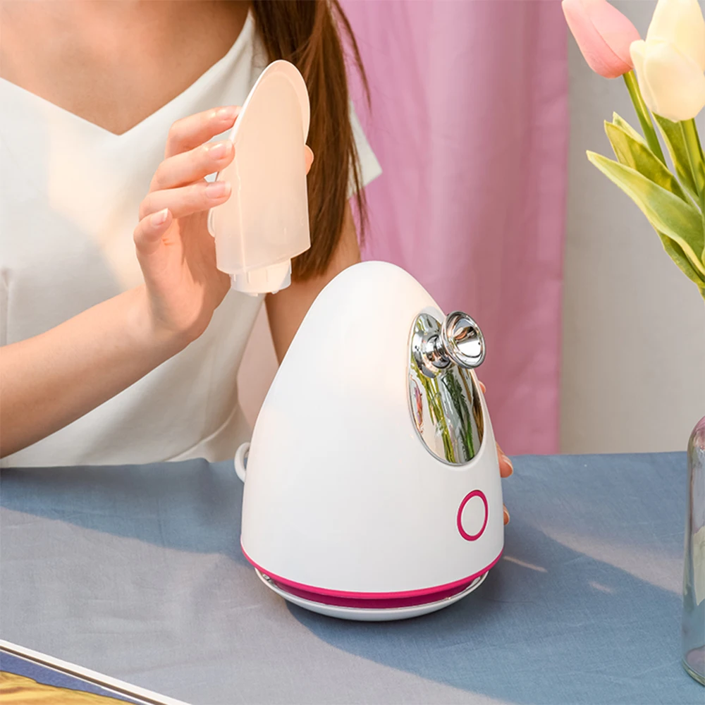 Hot Mist Sprayer Nano Face Spa Ionic Humidifier Steamer Facial Sauna