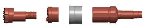 Buy Standard Grade DTH ODEX DEEPEX 165 (DX165DHW) with High Grade Material Made Down The Hole Drilling Equipment For Sale