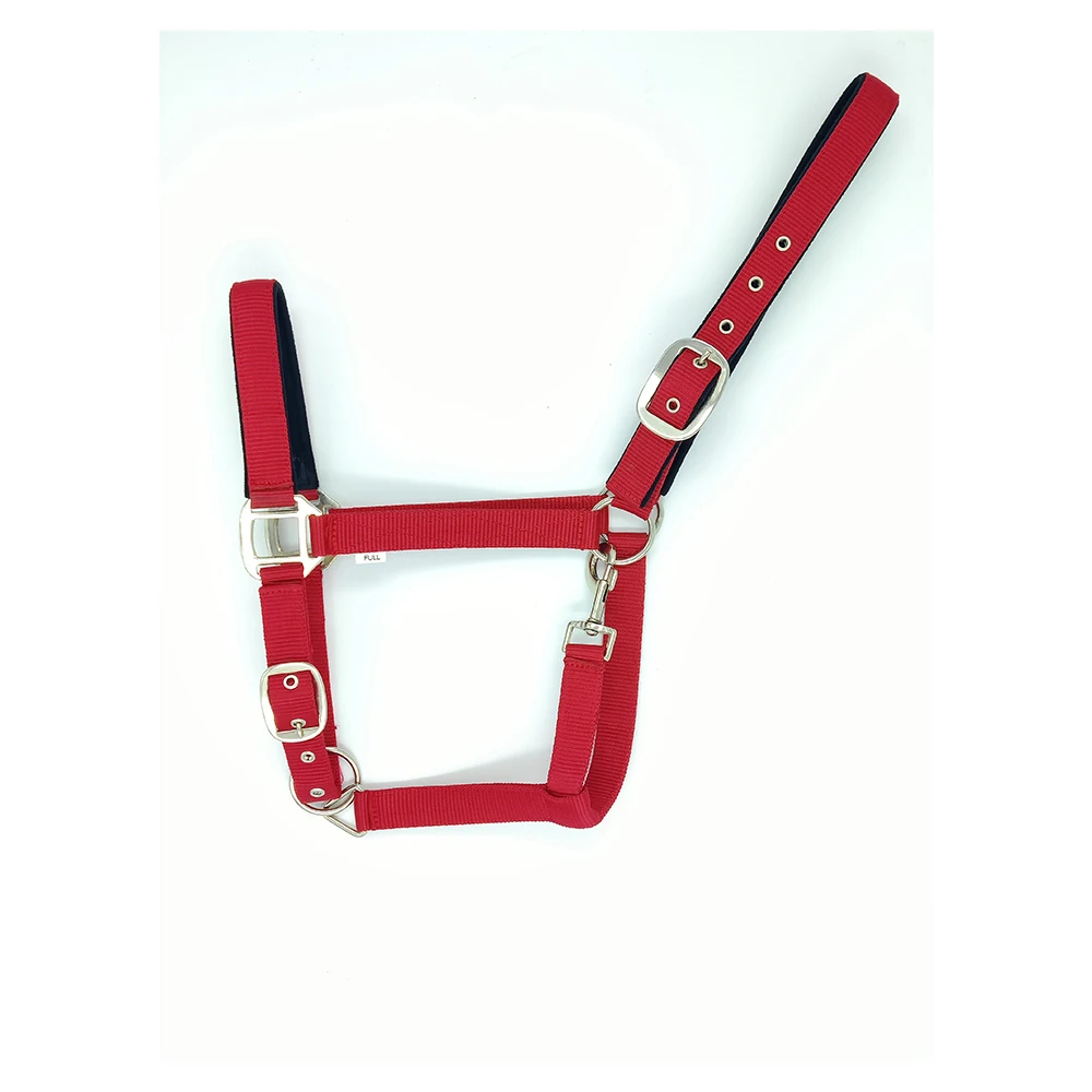 New Arrival Horse PP Halter High Quality Adjustable and Durable Fancy Padded Leather Nylon and PVC Best Price Western Style