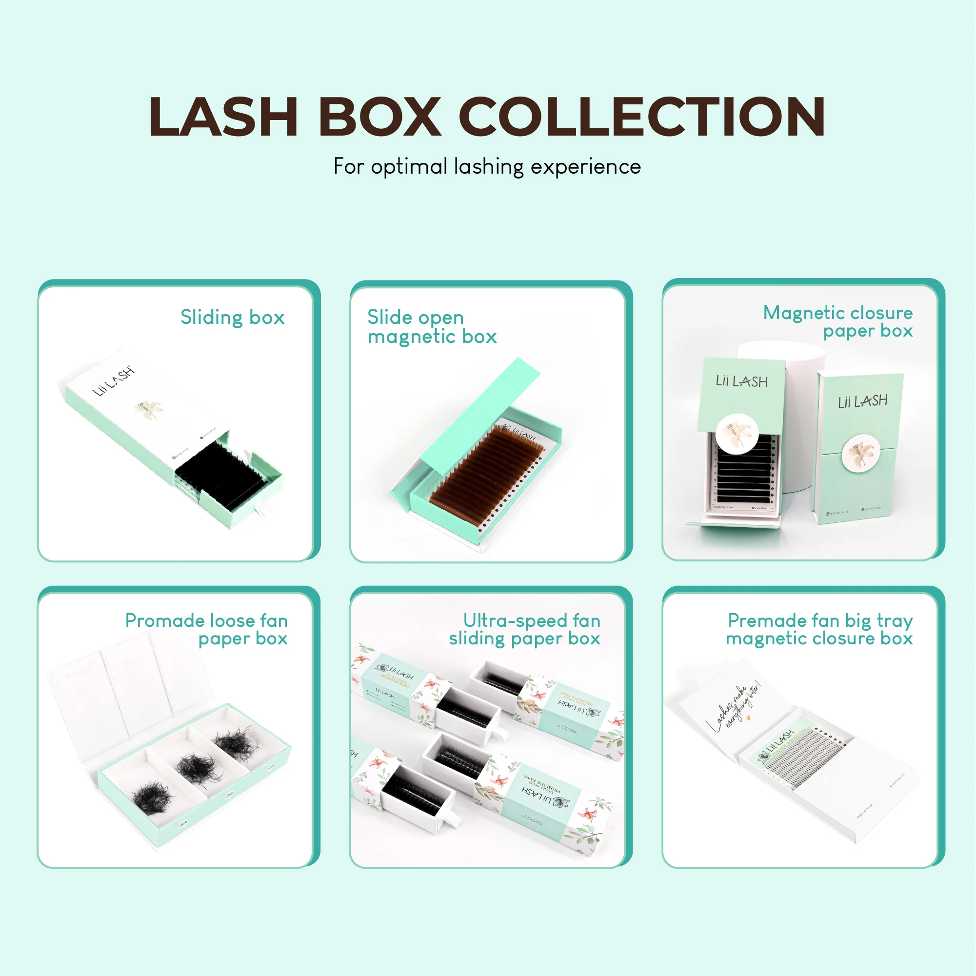 Handmade premium mink lashes classic custom logo ultra dark black lashes oem mink cashmere lash extension supplies C CC D DD