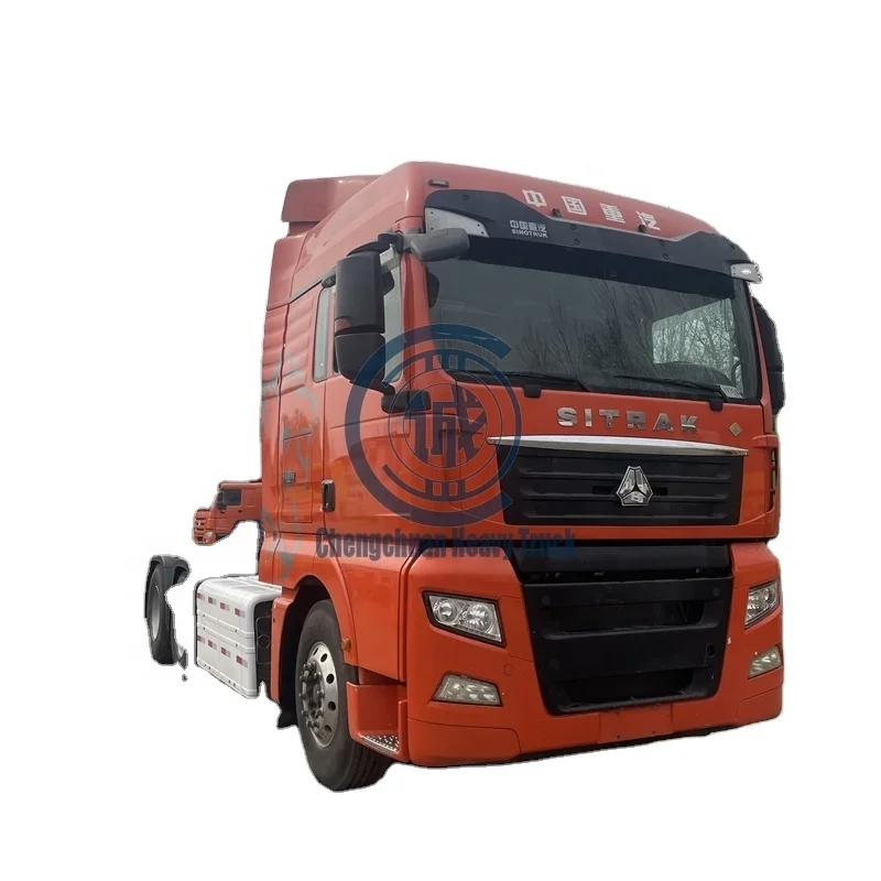 used sinotruk howo 6x4 tractor truck sitrak c7h tractor truck howo T7 A7 cng lng price
