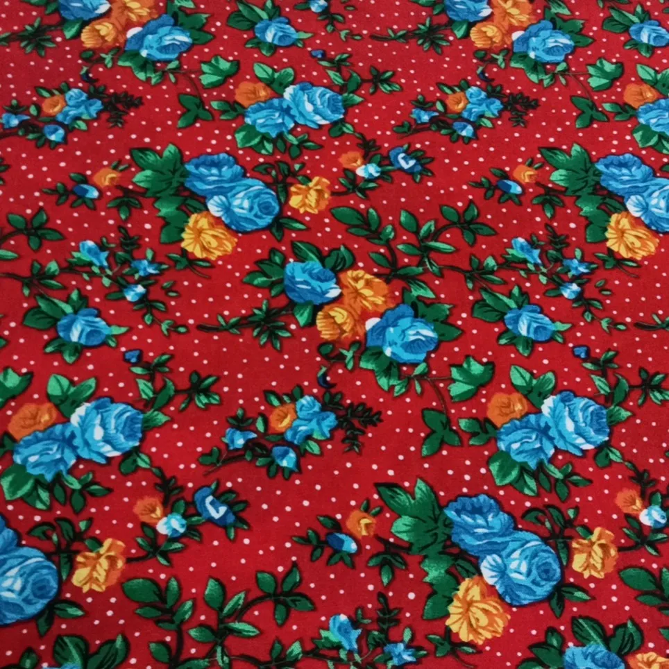 good quality 30s*30s rayon rotaryl printing fabric 145cm