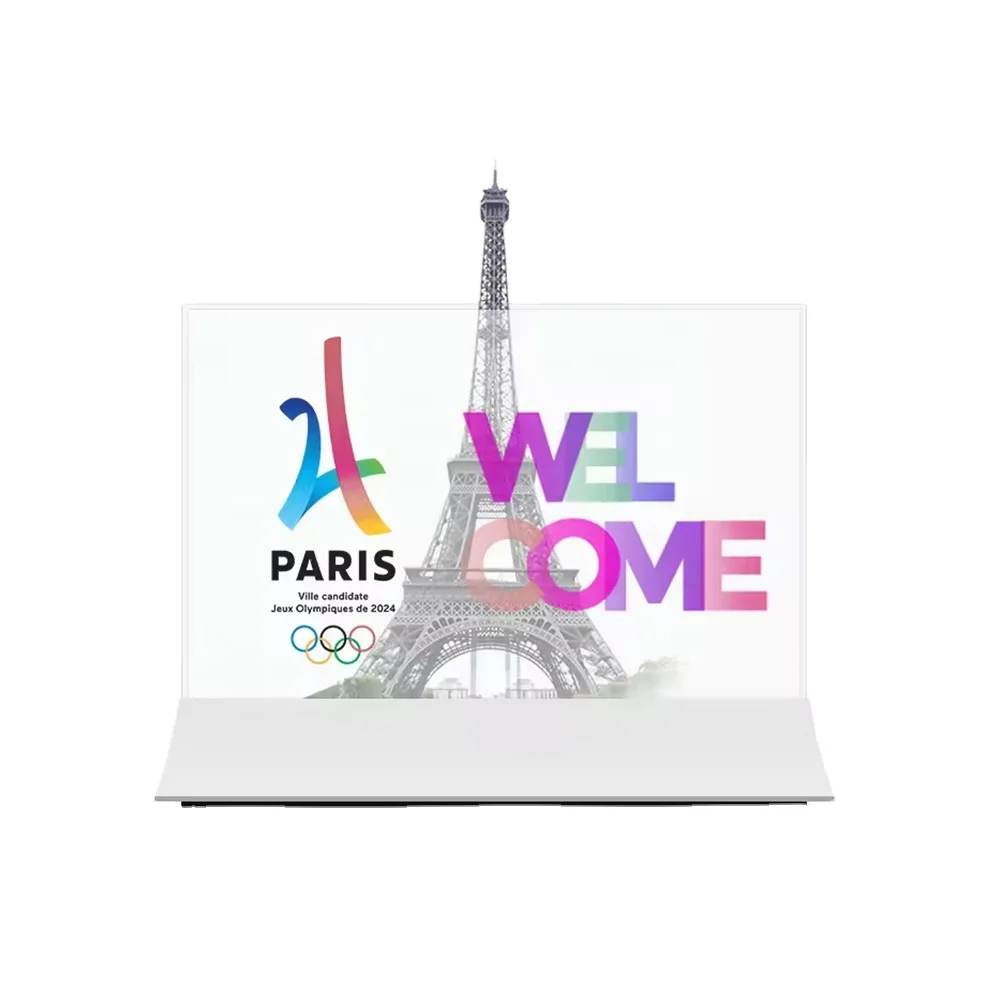 Senke 55 inch Display Transparent Digital Signage OLED Screen OLED Transparent Screen Digital Signage