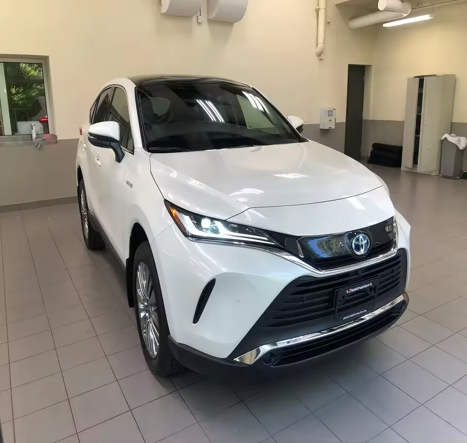 Гибридный внедорожник Toyota Venza серое внутреннее электрическое дизельное топливо автоматическая коробка передач легкие кожаные сиденья R18 AWD