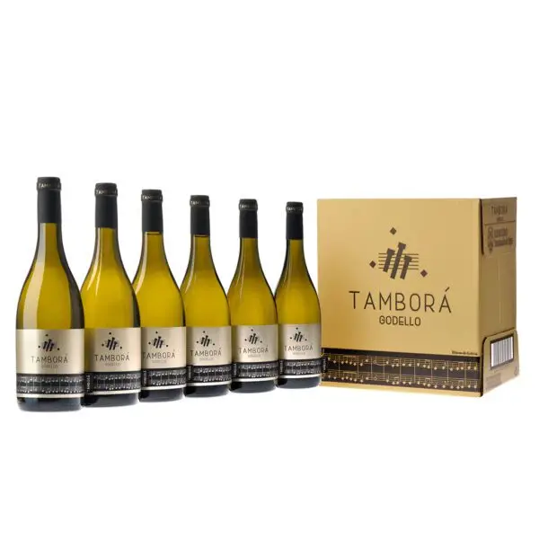 Белое вино из Испании | Tambora Godello DO Ribeiro | Премиум-продукт | Стеклянная бутылка 750 мл | Бренд Vina Costeira