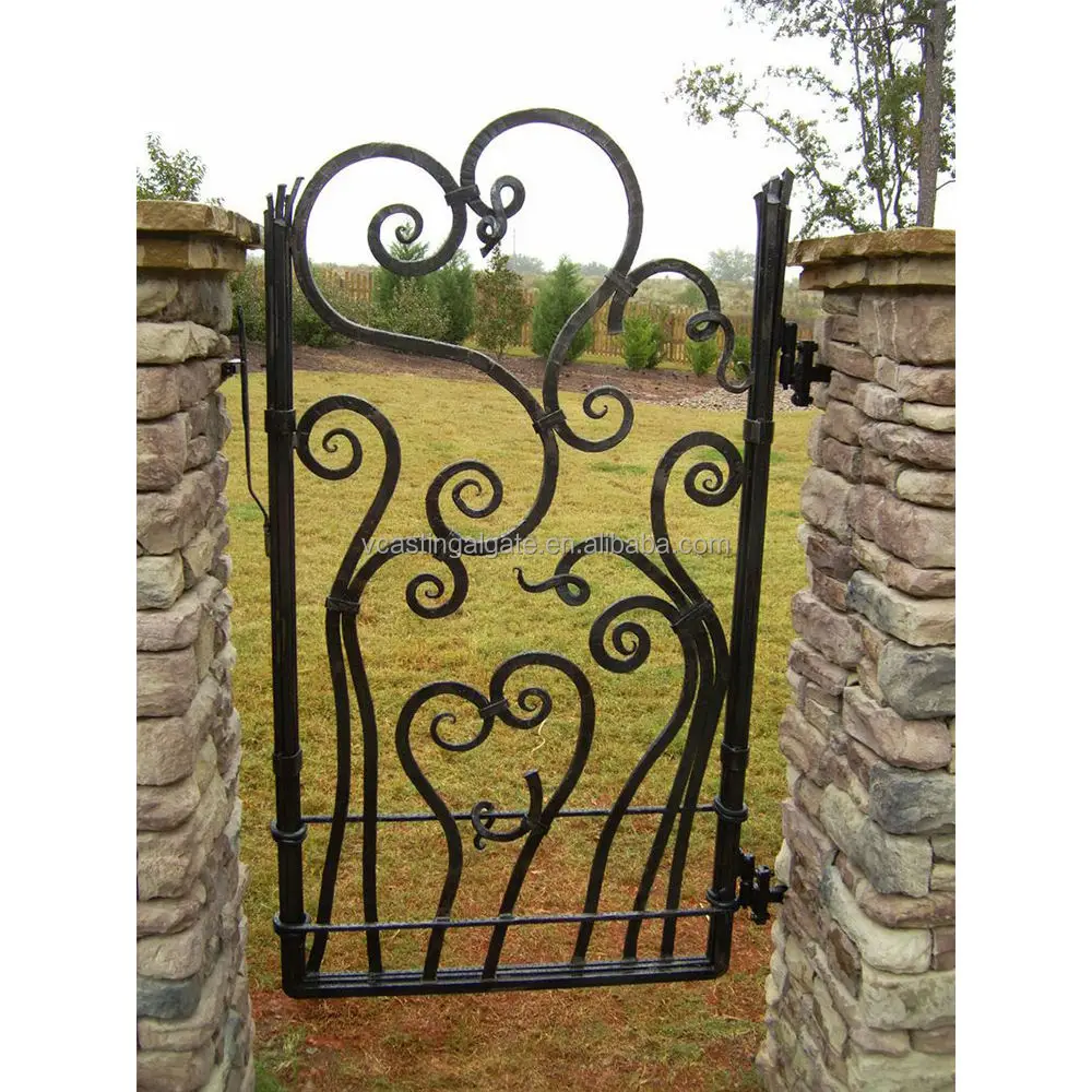 Different Modern metal gates design philippines latest wrought iron main gate designs stainless steel driveway gate door design