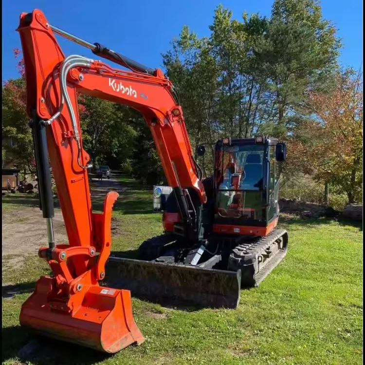 2020 Многоцелевой 8 тонн K080-4 экскаватор KUBOTA для строительных работ в наличии