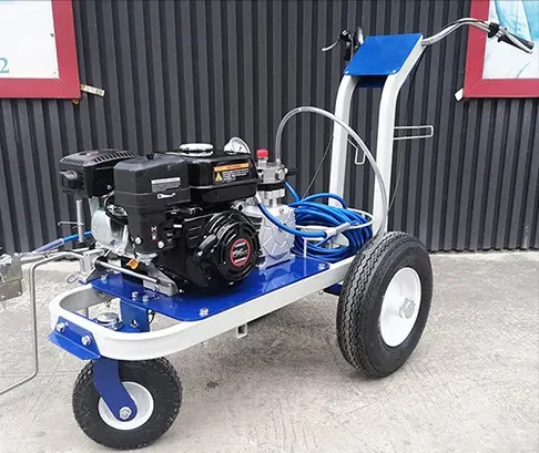 High Pressure Airless Cold Paint Spray Road Line marking machine