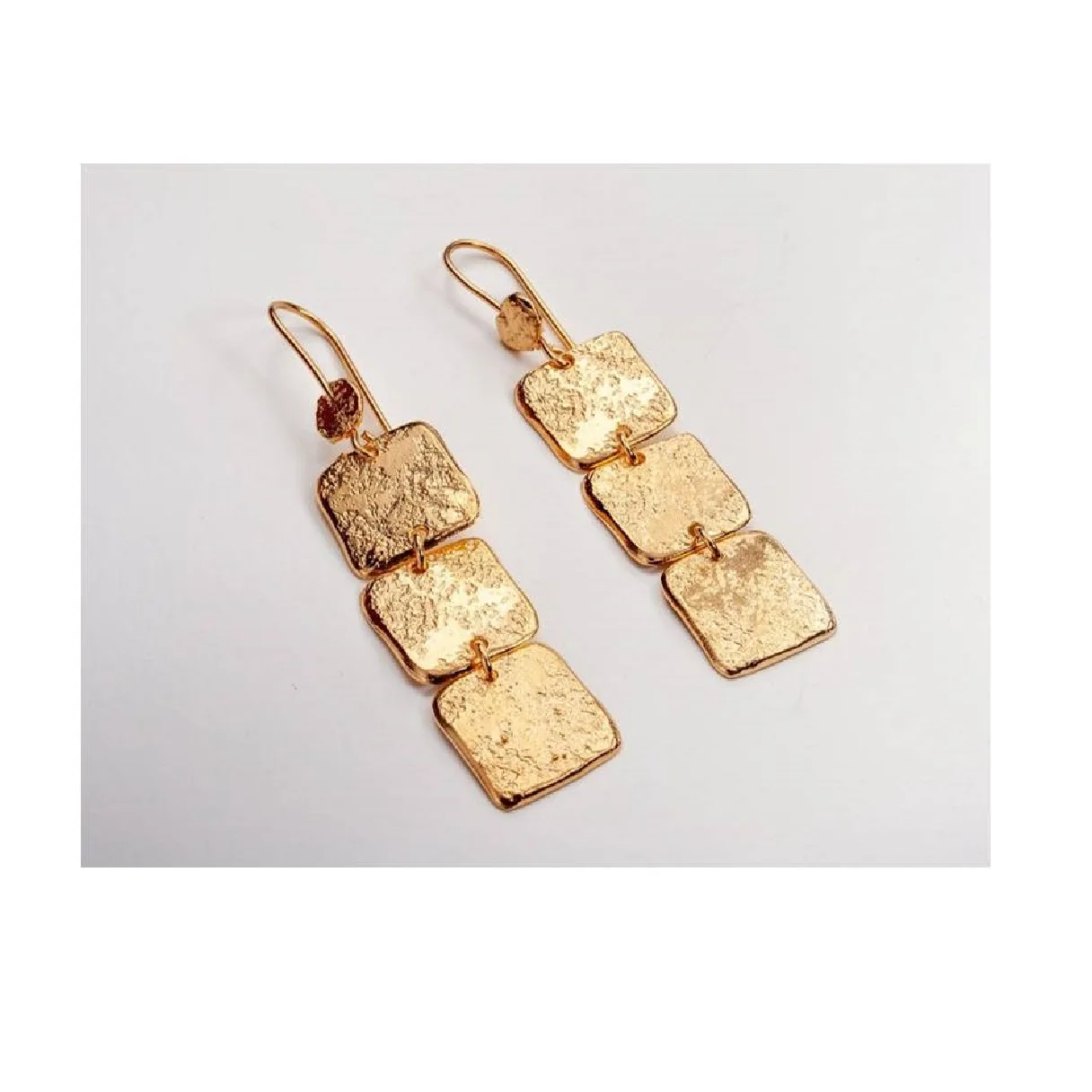 Custom Minimalist Trendy Women bride texture studs big earrings Tropical Monstered Long Earrings For Girls Trends 2024