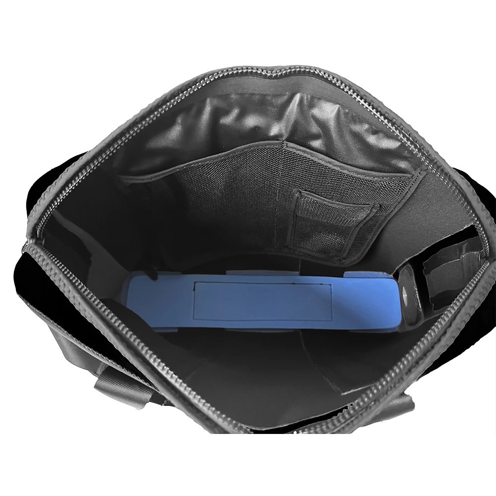 Medium Waterproof Dry Travel Outdoor Hiking Bags with Nylon Lining School Fabric Shoulder Zip Closure for Laptop Briefcases