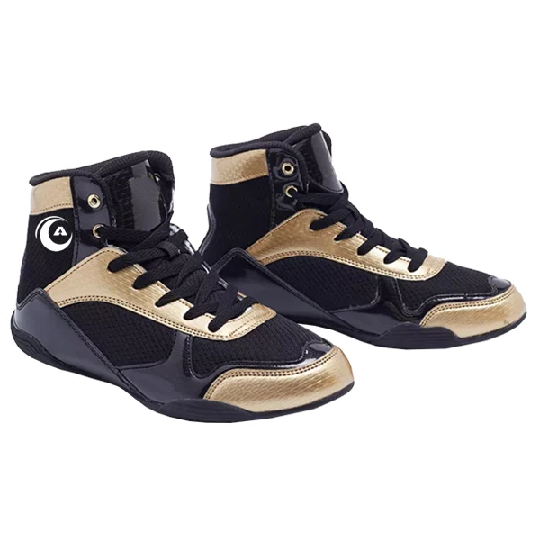 OEM ODM Customize Breathable Mesh Men Boxing Shoes Wholesale New Style High Quality Professional Women Wrestling Boxing Shoes