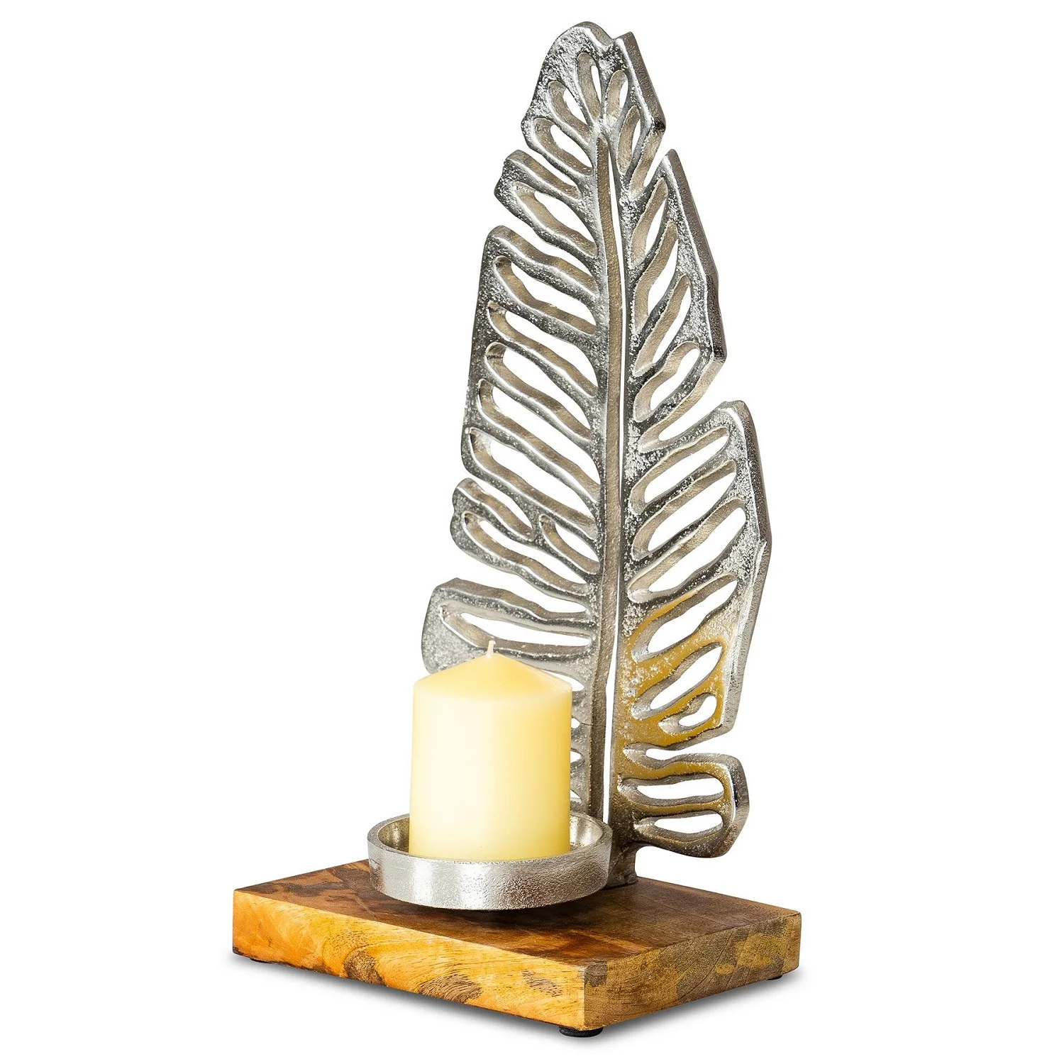 Wooden Elephant Tea Light Candle Holder Stand for Diwali Christmas Home Decoration Wooden Block Print Elephant Shaped Stand