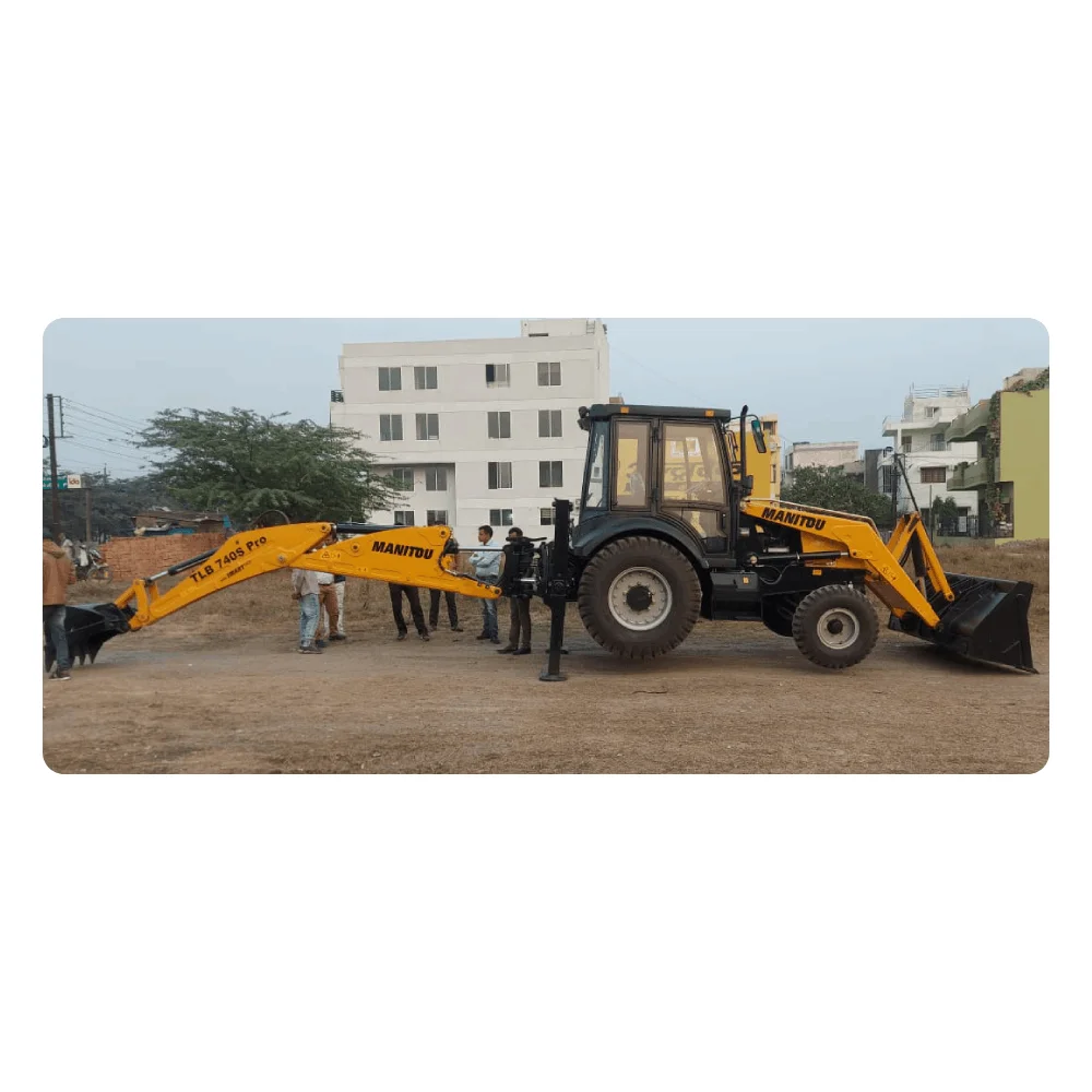 Multi-purpose Construction Equipment Best Agricultural Implement Manitou MBL745ht S Backhoe Loader Manufacturer