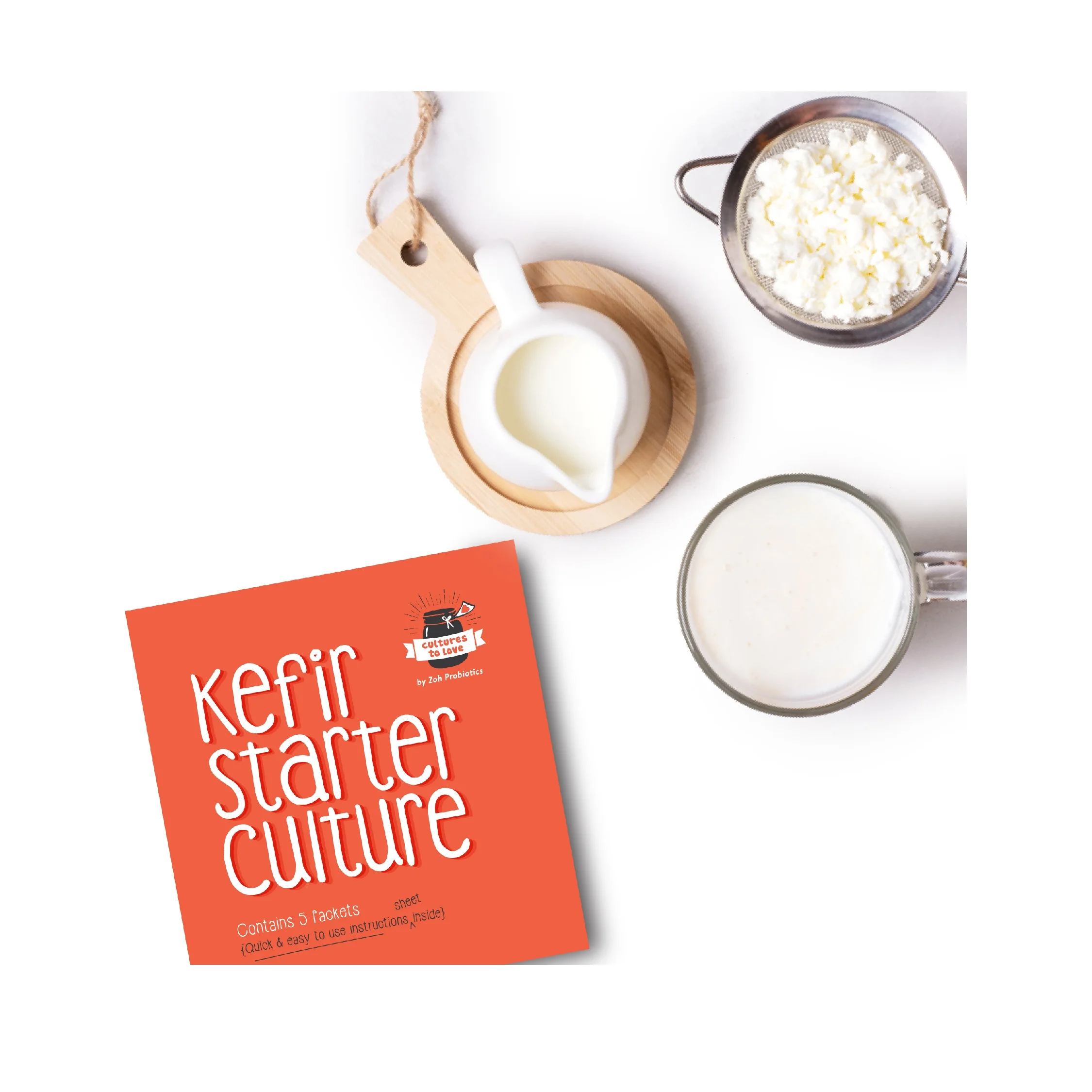 Indian Manufactured Starter Culture Kefir Probiotic For Health Purpose Available for Bulk Export from Indian Manufacturer