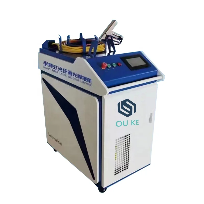 Portable 1500w CNC Laser Welding Machine Handheld Fiber with Air & Water Cooling System New Condition on Sale