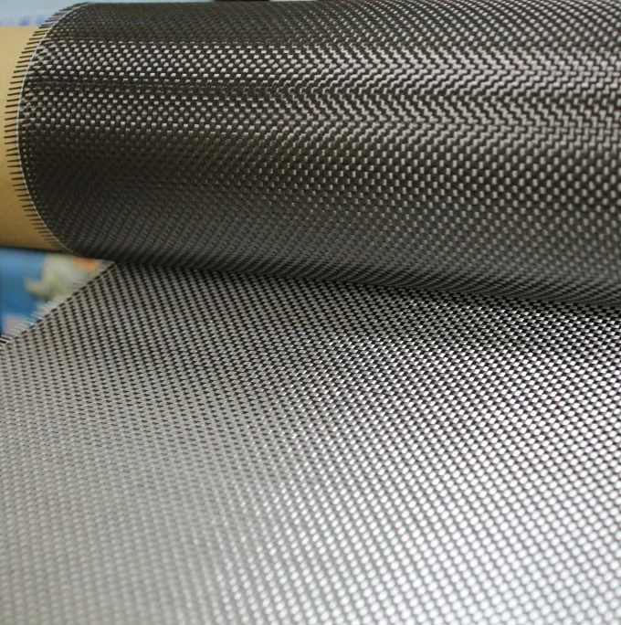 40 inches wide electroplated silver  carbon fiber fabric