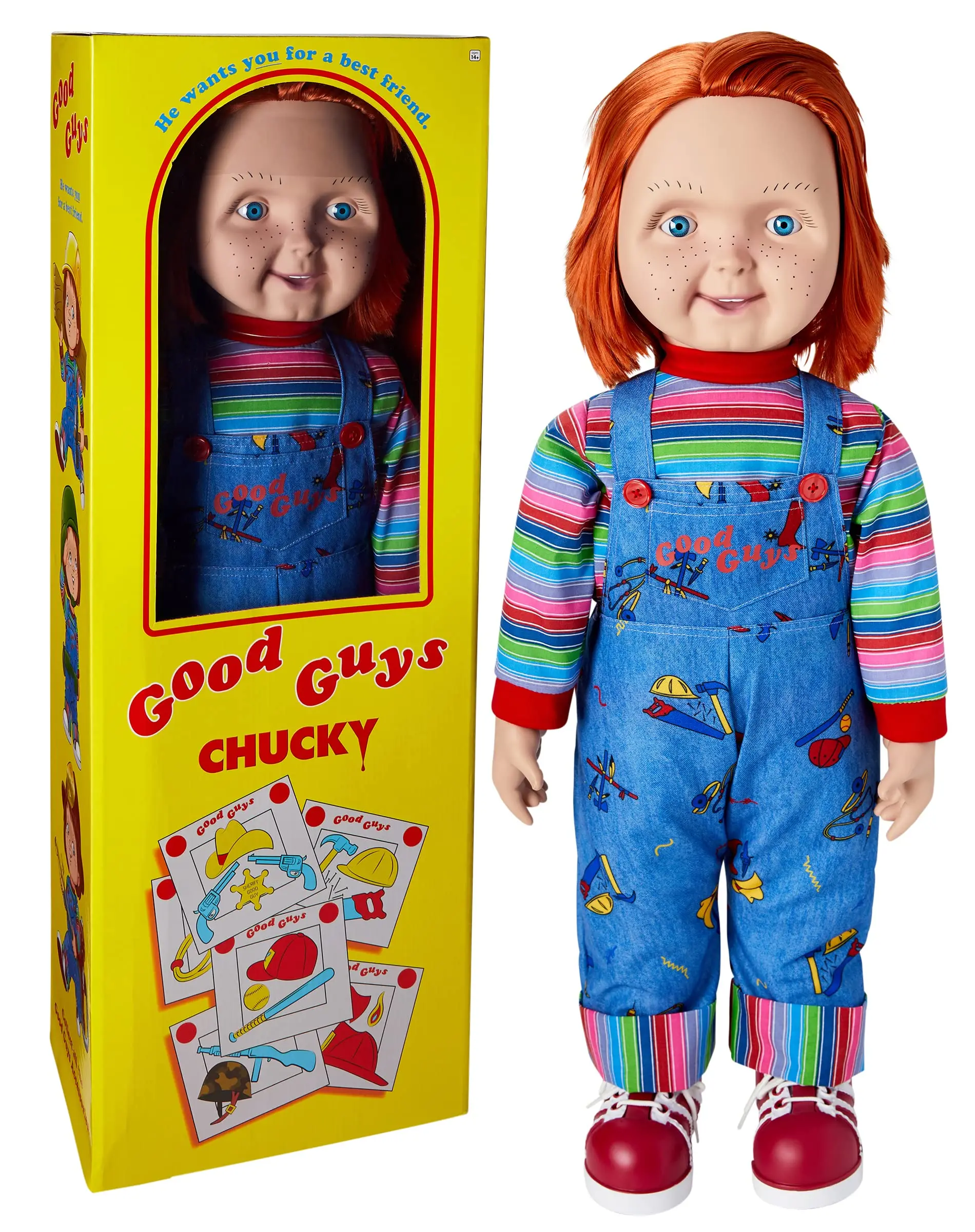 HOT SALES FOR NEW GOOD GUYS CHILD PLAY 2 CHUCKY DOLL