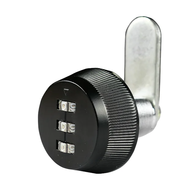 Modern 3-Digit Combination Lock for Cabinets Furniture Schools Gyms Outdoor Usage Keyless Zinc Alloy Cylinder Modern Design
