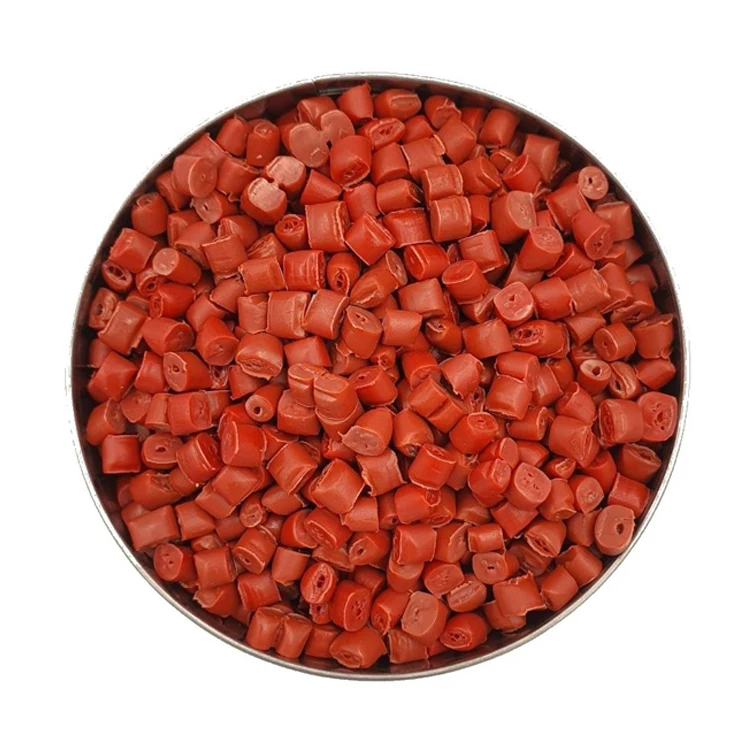Thailand Manufacturer of Blow Molding Grade Virgin HDPE Red Plastic Granules for Container Application