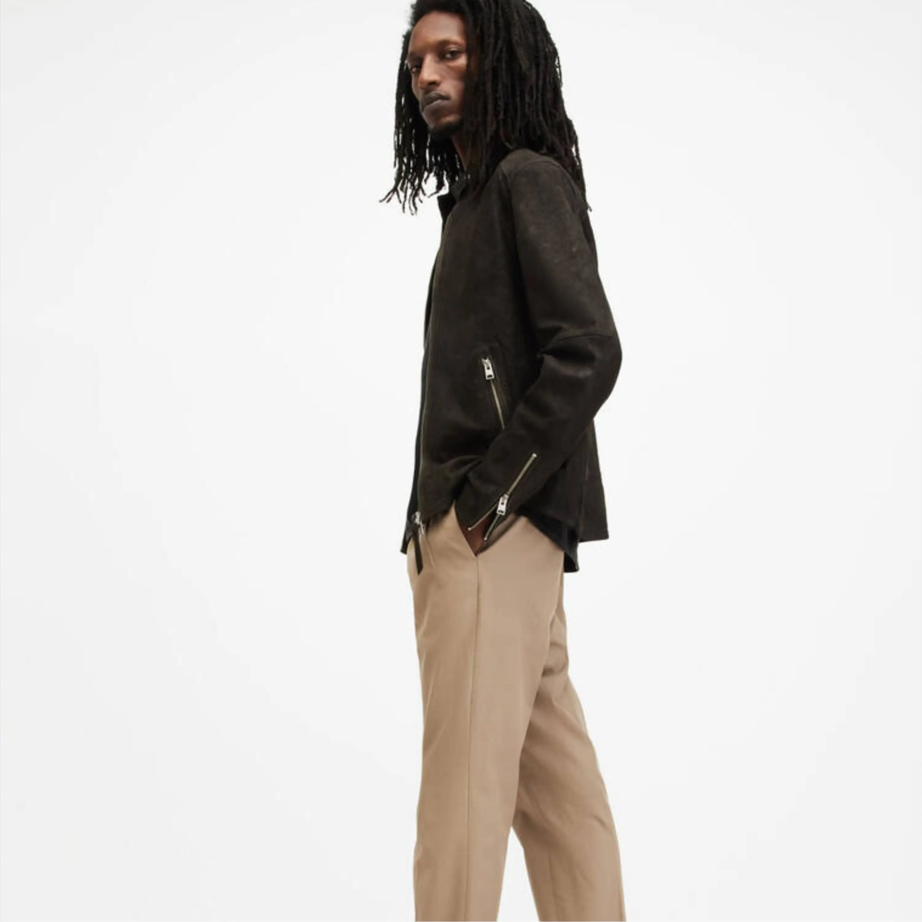 Leather Jackets Men Autumn Popular Style Men Leather Jacket Wholesale Fashion Cool Zipper Pu Leather Jackets For Men