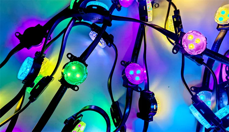 RGB permanent outdoor waterproof Christmas outdoor pixel LED point light source