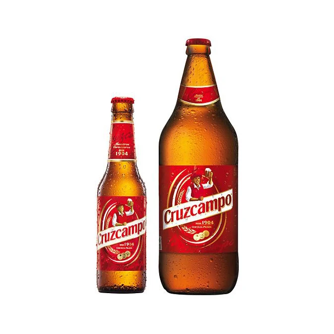 Cruzcampo Larger Beer in Bottles in 250ml