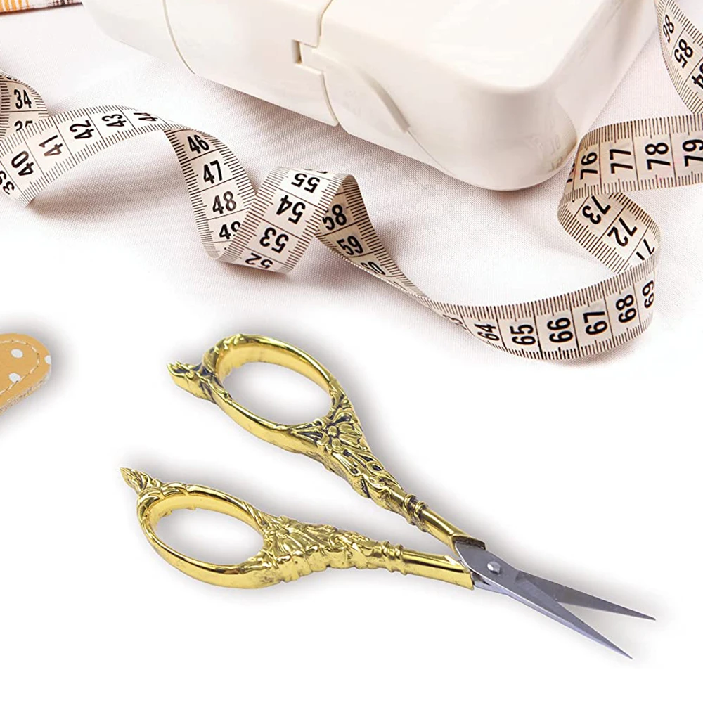 Beautiful Vintage Style Scissors for Hand Embroidery Sewing Shears Best Quality Fancy Scissors 3.5