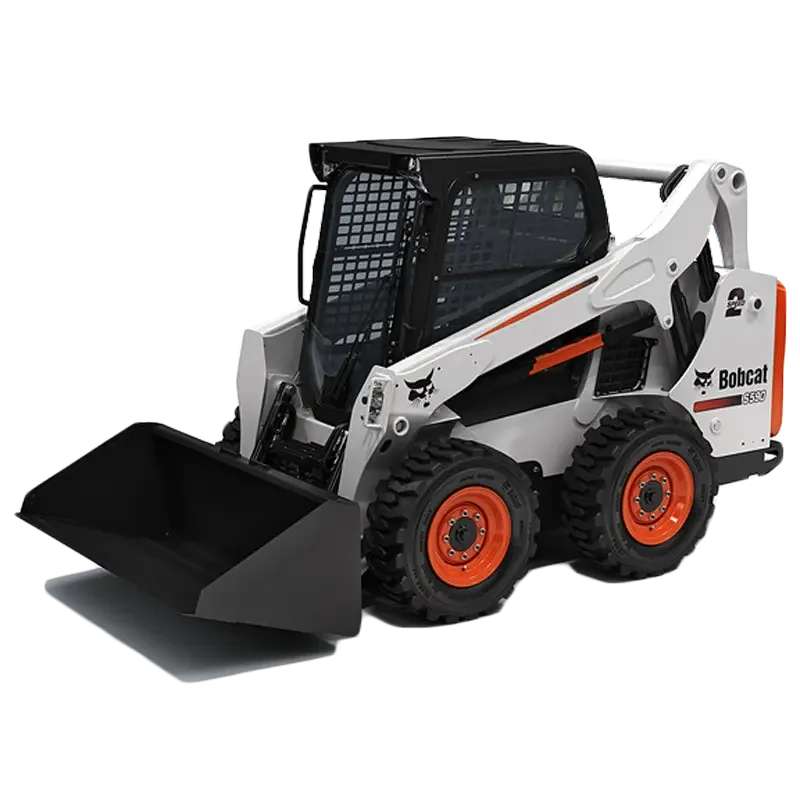 Mini Skid Steer Loader  Wheel small Skid Steer Loader With Bucket For Sale
