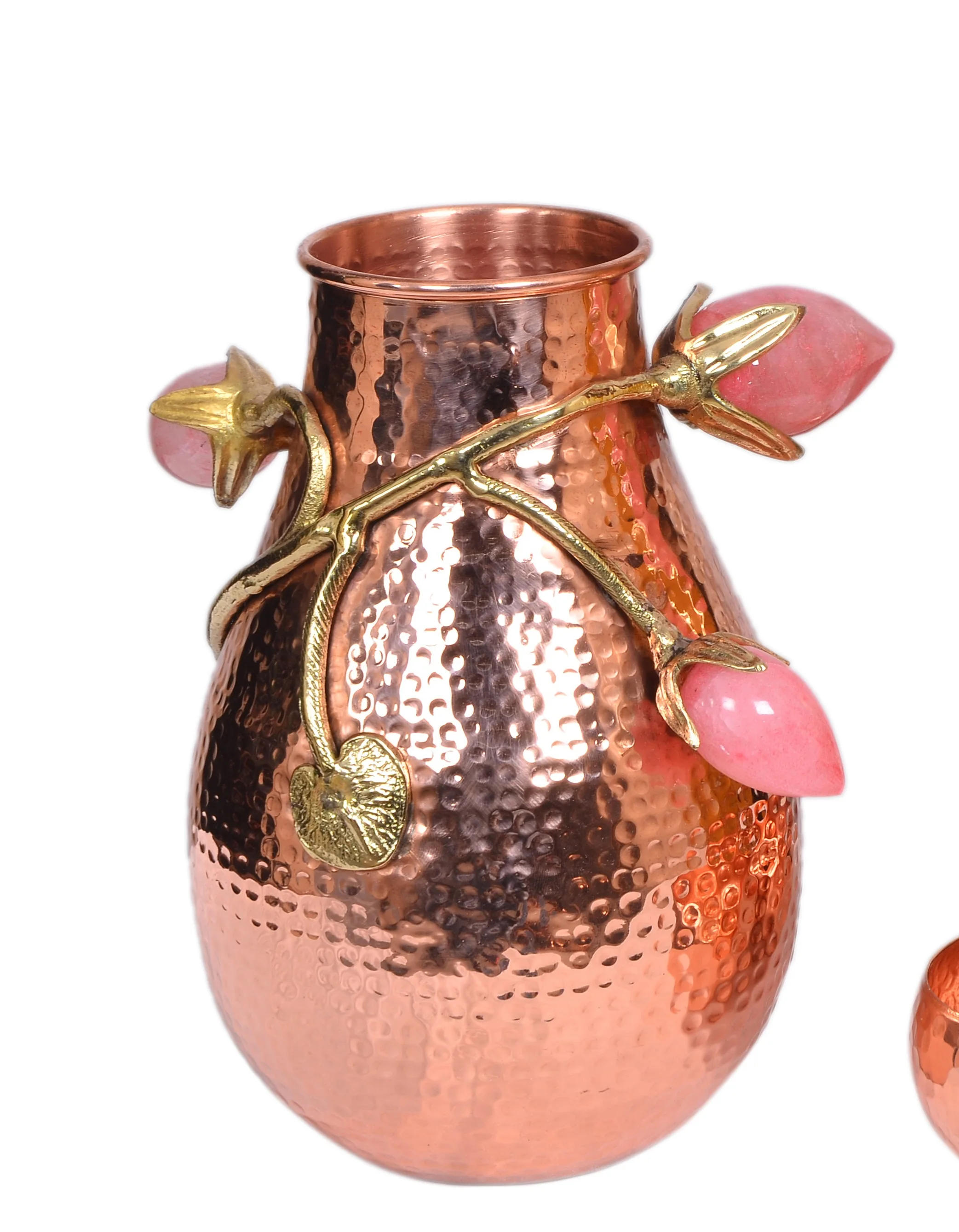 Latest Copper Food Serving Bowl High Quality Copper Bowl Kitchen Decorative Bowl Hammered Design  For Kitchen Serving