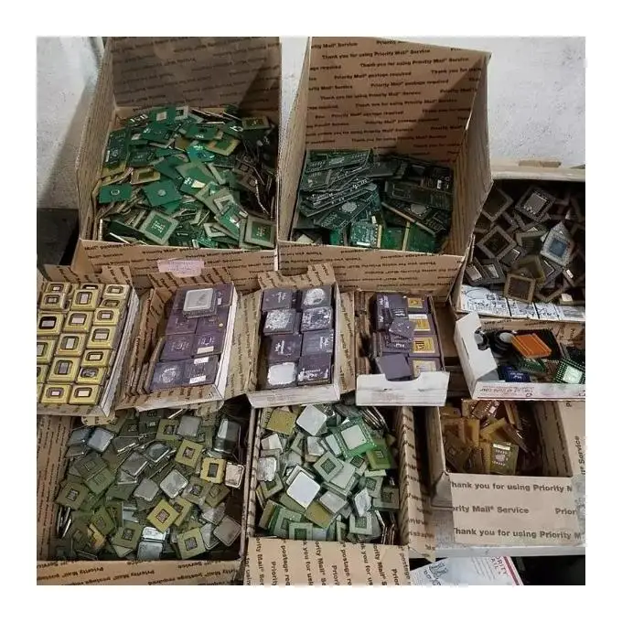 Wholesale Pentium Pro Gold Ceramic CPU Scrap / CPU Processor Scrap with Gold Pins