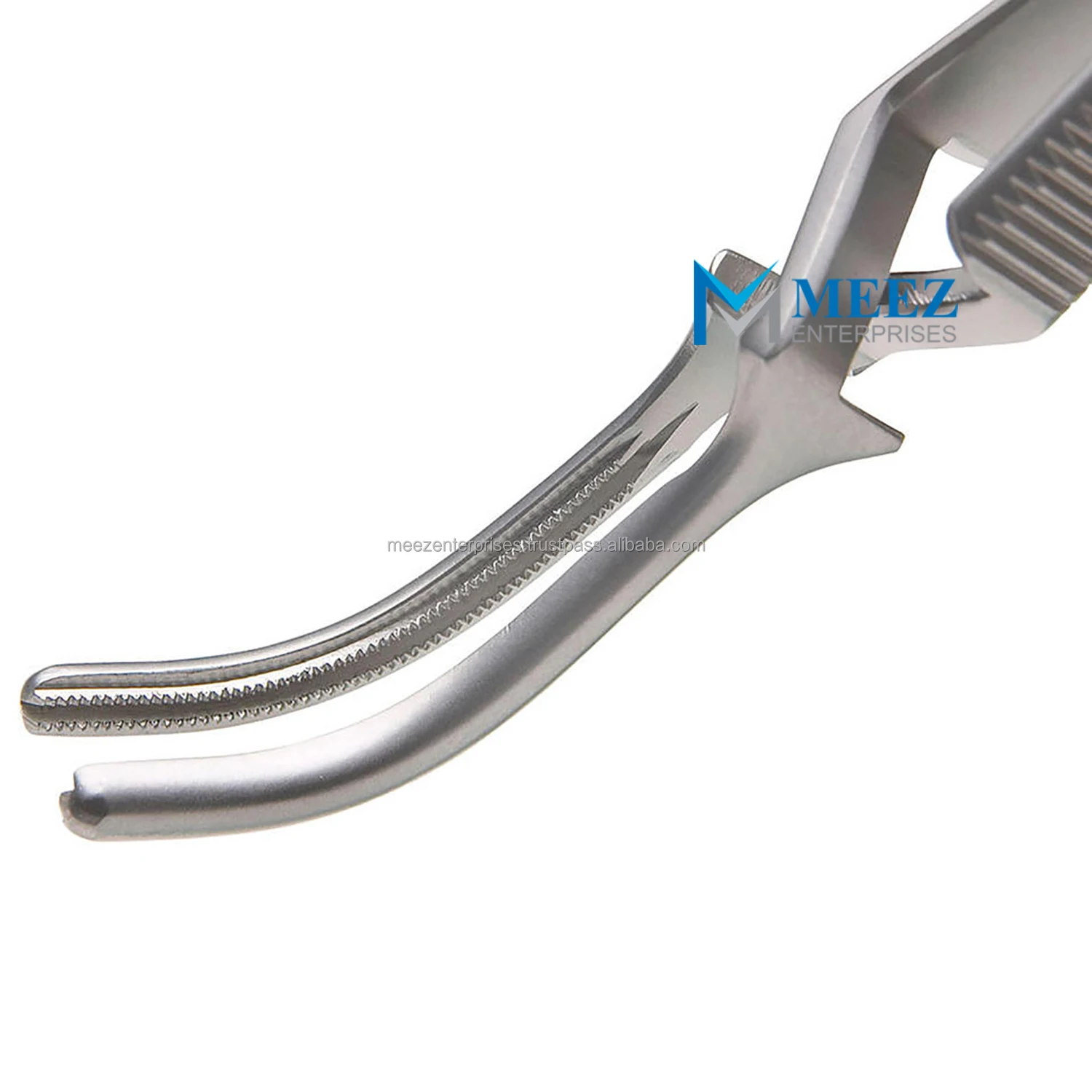 Micro Bulldog Clamp Curved Tip Serrated Jaws Private Label Surgical Bulldog Clamp Wholesale Cheap Price OEM