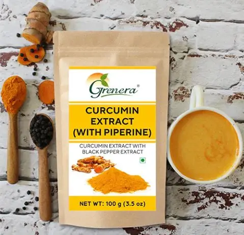 Заводская поставка, высококачественный органический порошок куркумы, экстракт куркумы с высоким содержанием куркумы