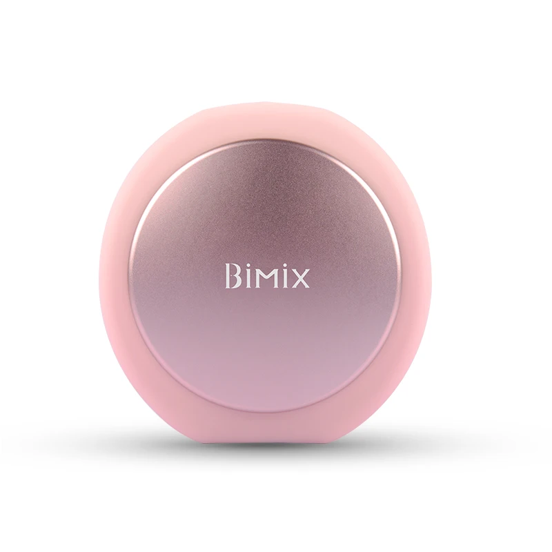 Cute Metal Face Design Sound Wave Vibration Silicon Brush for Deep Cleaning and Oil Removal Brush