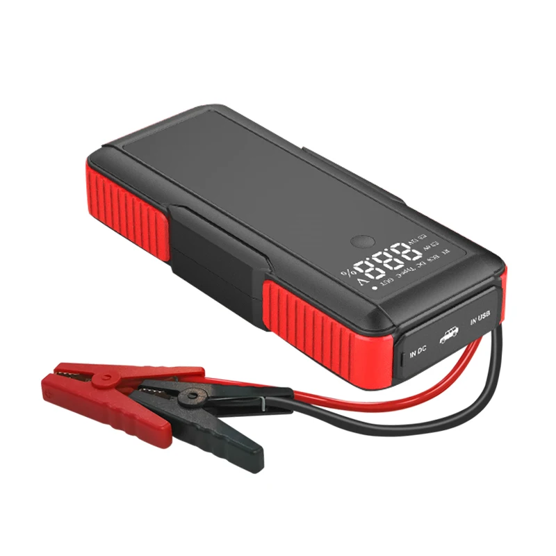 2024 Лидер продаж 12 В Портативный Автомобильный аварийный аккумулятор пусковое устройство для автомобиля
