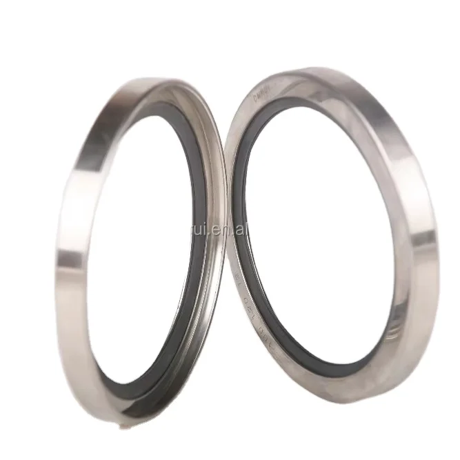 100*120*12 мм Нержавеющее масляное уплотнение для воздушного компрессора с двойной губой PTFE металлическим корпусом материал