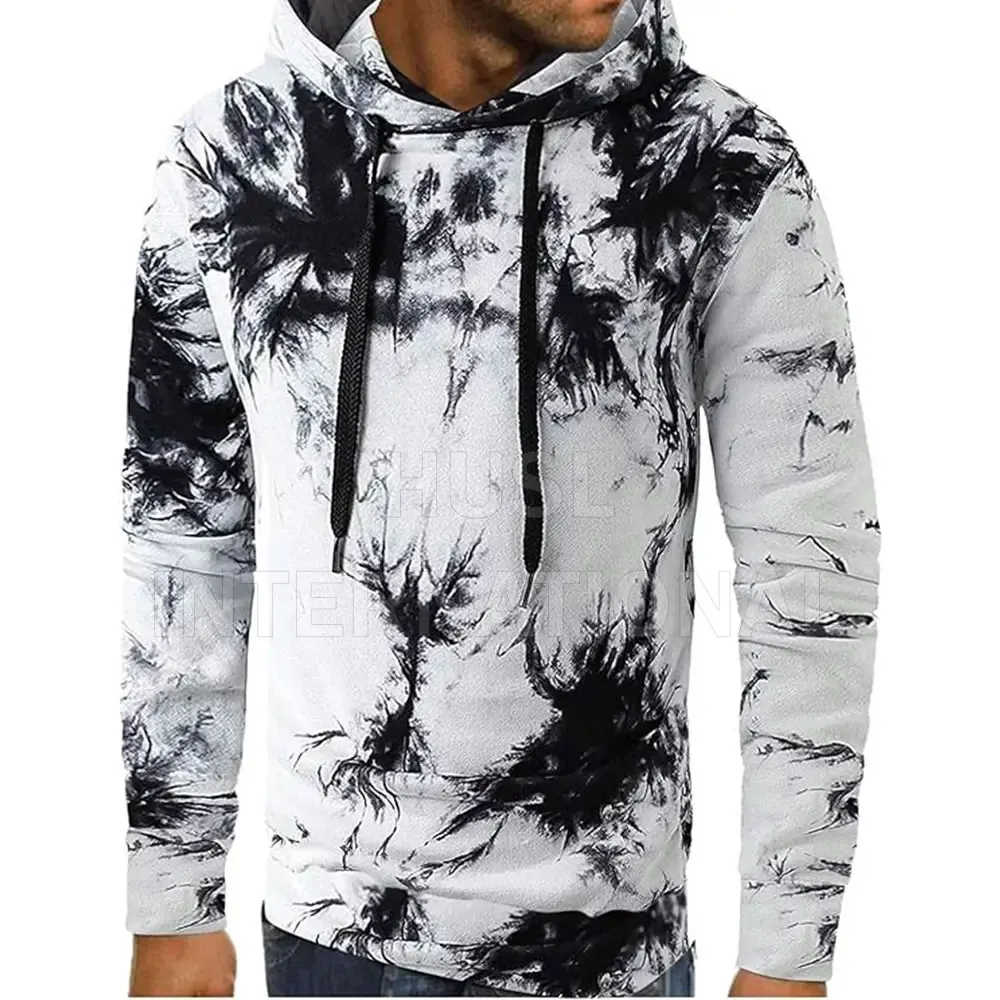 Black Color OEM Free Sample Men puff printing Hoodie Long Sleeve 3D Foam Puff Printed Oversize Pullover Hoodie
