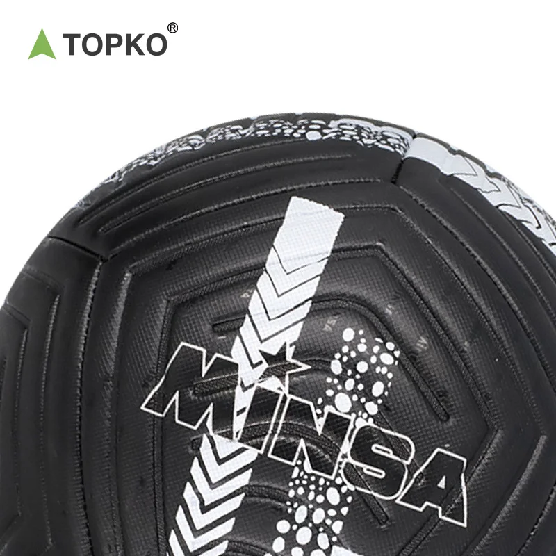 TOPKO High Quality PU Soccer Ball Football Match Training Size 5 Balls Children Training  Football Balls Sports Equipment