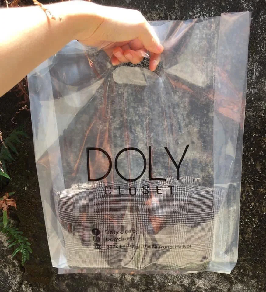Most Popular Personalised PE Plastic Shopping Bags Trusted by Customers in Vietnam