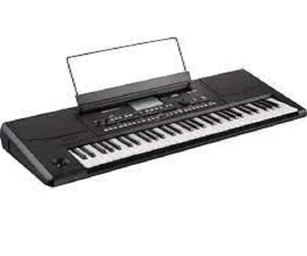 New Original Korgs PA300 61-Key Professional Arranger Keyboard Bundle with Knox Gear Piano Bench, Keyboard Stand, and Damper