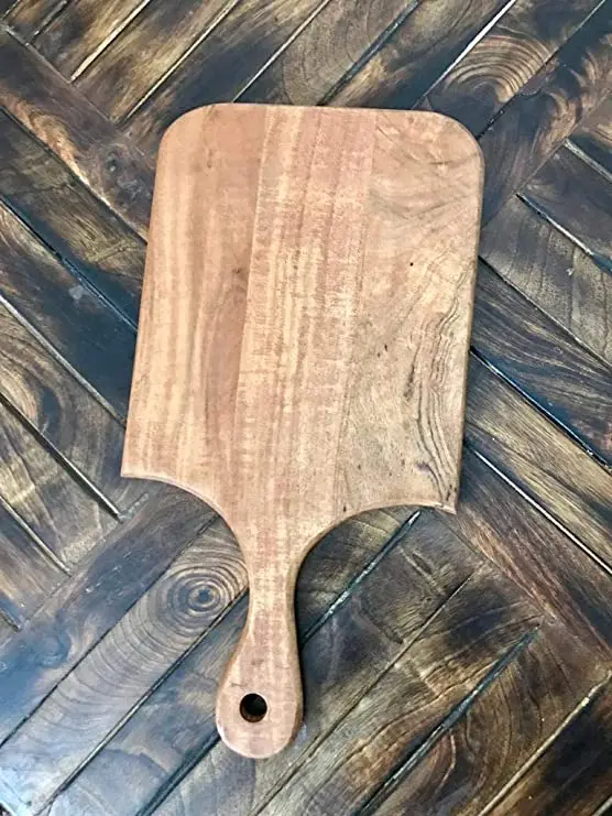 Wood Chopping Board for Heavy Duty Chopping Board Vegetable, Fruit Cutter Handmade Natural Serving Board