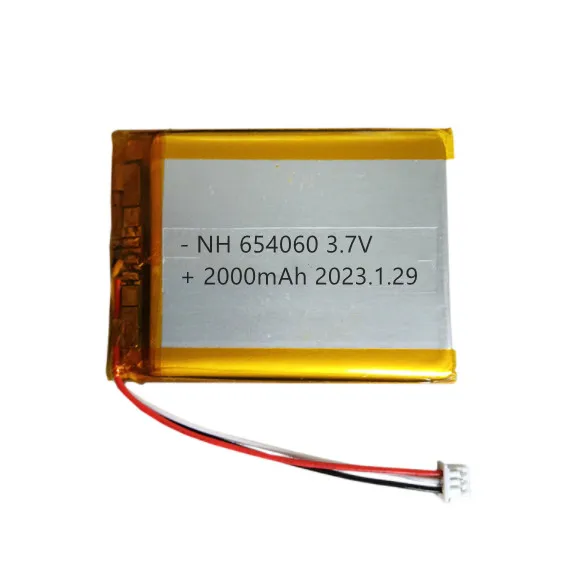 Оптовая продажа, индивидуальная полимерная литиевая батарея 3,7 в 654060 604061 мАч, перезаряжаемая батарея для раций