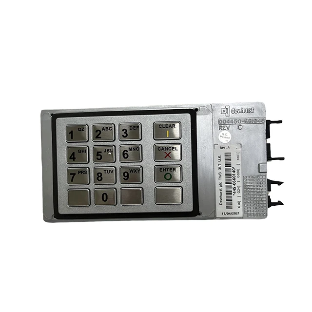 4450660140 ATM Machine Part NCR 58XX NCR EPP Keyboard English Version 445-0660140