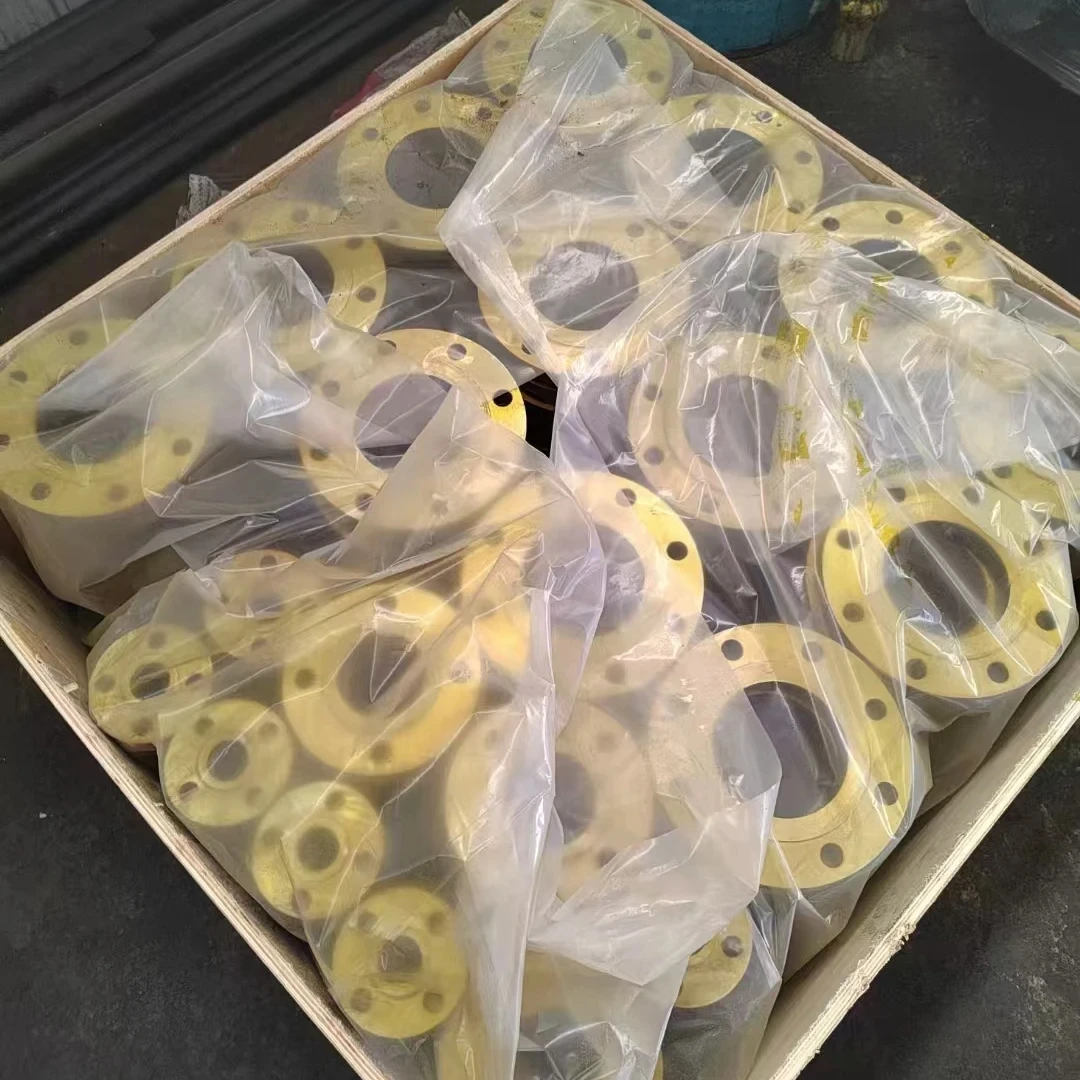 ASTM A182 F 304/L/316L Stainless Steel RF yellow painted Blind Flange