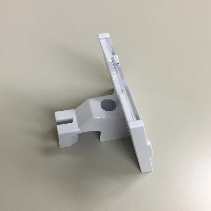 Supermarket Plastic Curtain Hooks ABS Coat Hanging Cloth Purse Pegboard Price Tag Towel Display Holder for Home and Shops